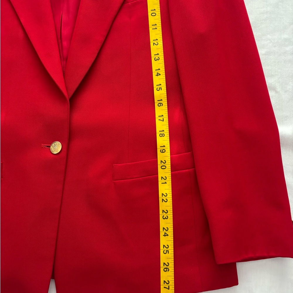 Austin Reed Vibrant Red Blazer Size 14 - Picture 10 of 12